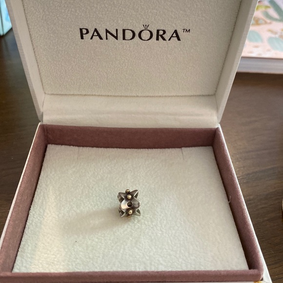 Retired Pandora two tone Spacer - Picture 1 of 2